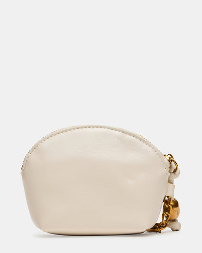 CASSIDI Wallet Chalk Dome-Shaped Card Holder Steve Madden CHALK