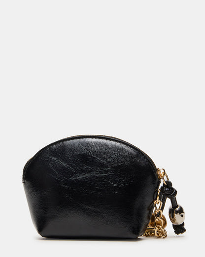 CASSIDI Wallet Black Dome-Shaped Card Holder Steve Madden BLACK