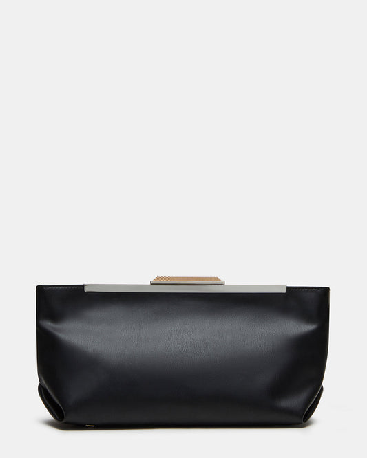ANTONI Soft Oversized Clutch Bag Black | Women's Handbags Steve Madden BLACK