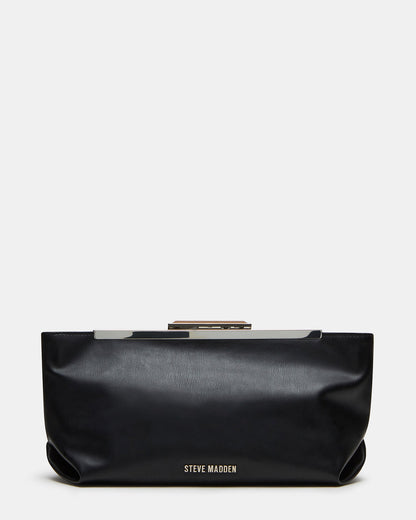 ANTONI Soft Oversized Clutch Bag Black | Women's Handbags Steve Madden BLACK