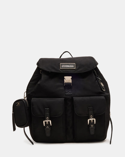 ROLO Black Women's Drawstring Backpack Steve Madden BLACK