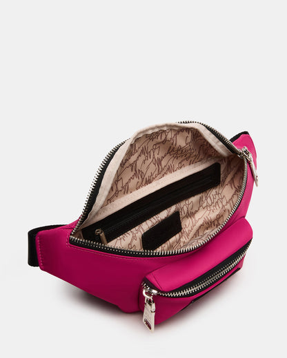 REMIX Fuchsia Women's Sporty Belt Handbag Steve Madden FUCHSIA