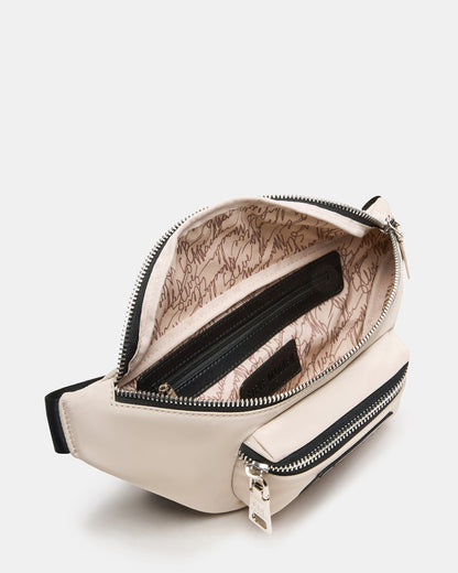 REMIX Nude Women's Sporty Belt Handbag Steve Madden NUDE