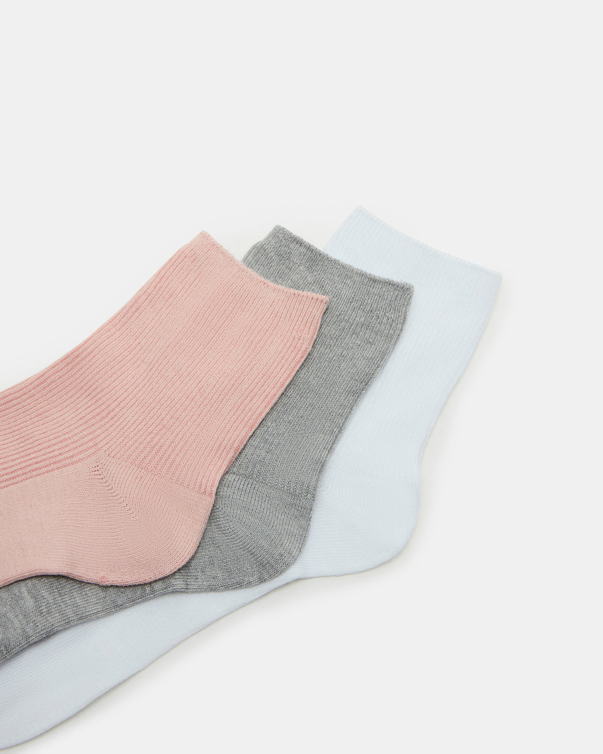 3 Pack Women's Anklet Socks Steve Madden BLUSH MULTI