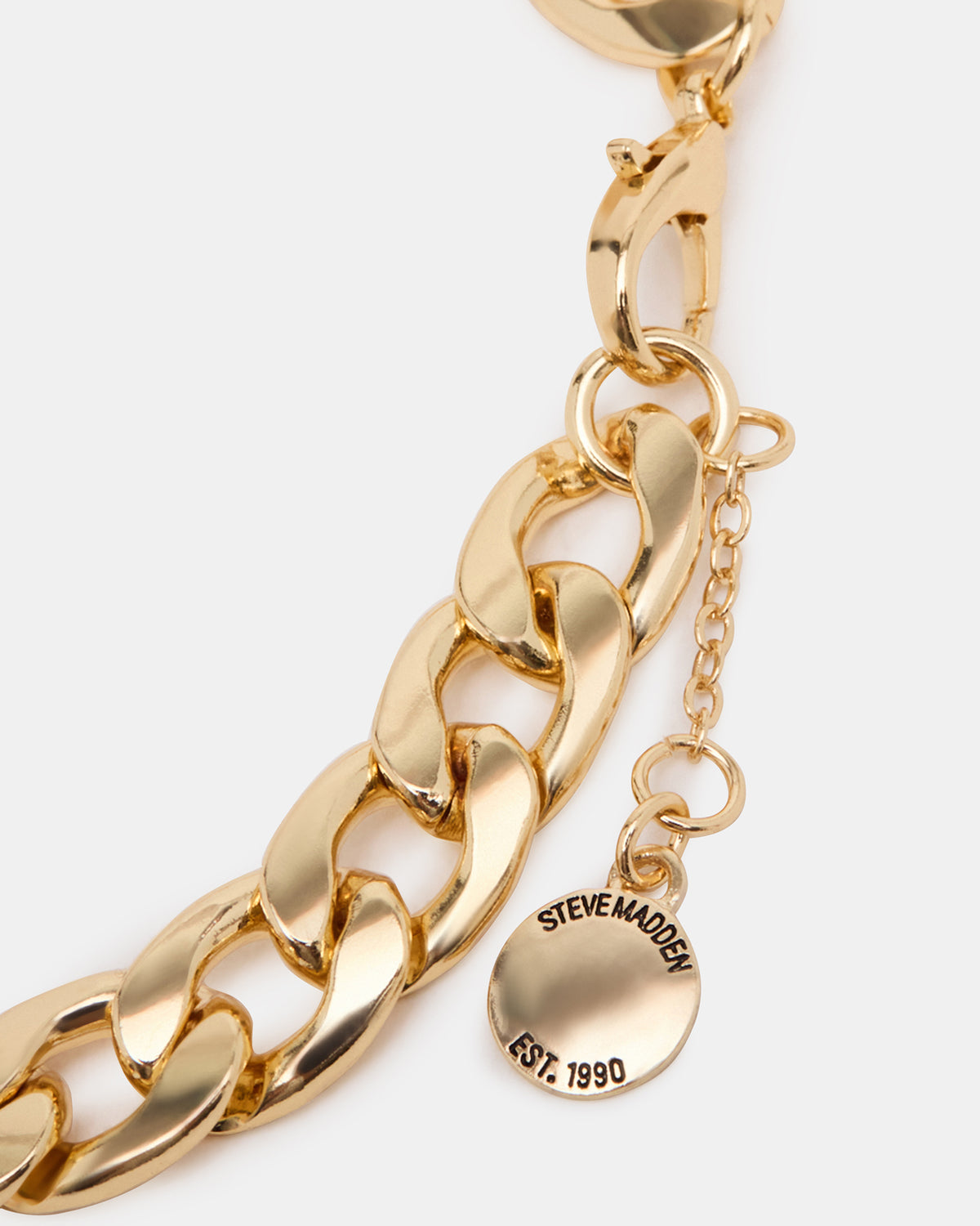 LINK CHAIN ANKLET Gold Women's Steve Madden GOLD