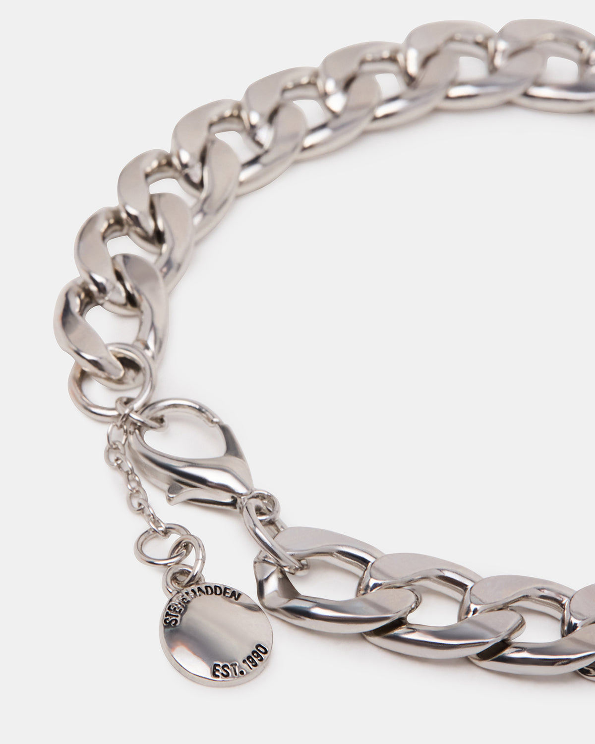 LINK CHAIN ANKLET Silver Women's Steve Madden SILVER