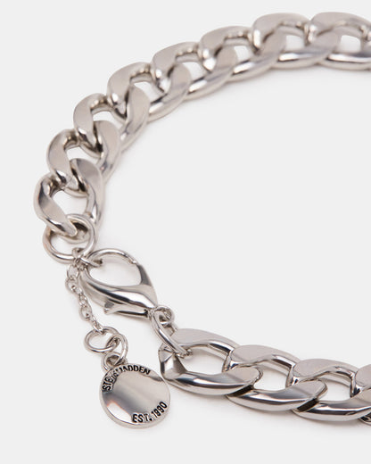 LINK CHAIN ANKLET Silver Women's Steve Madden SILVER