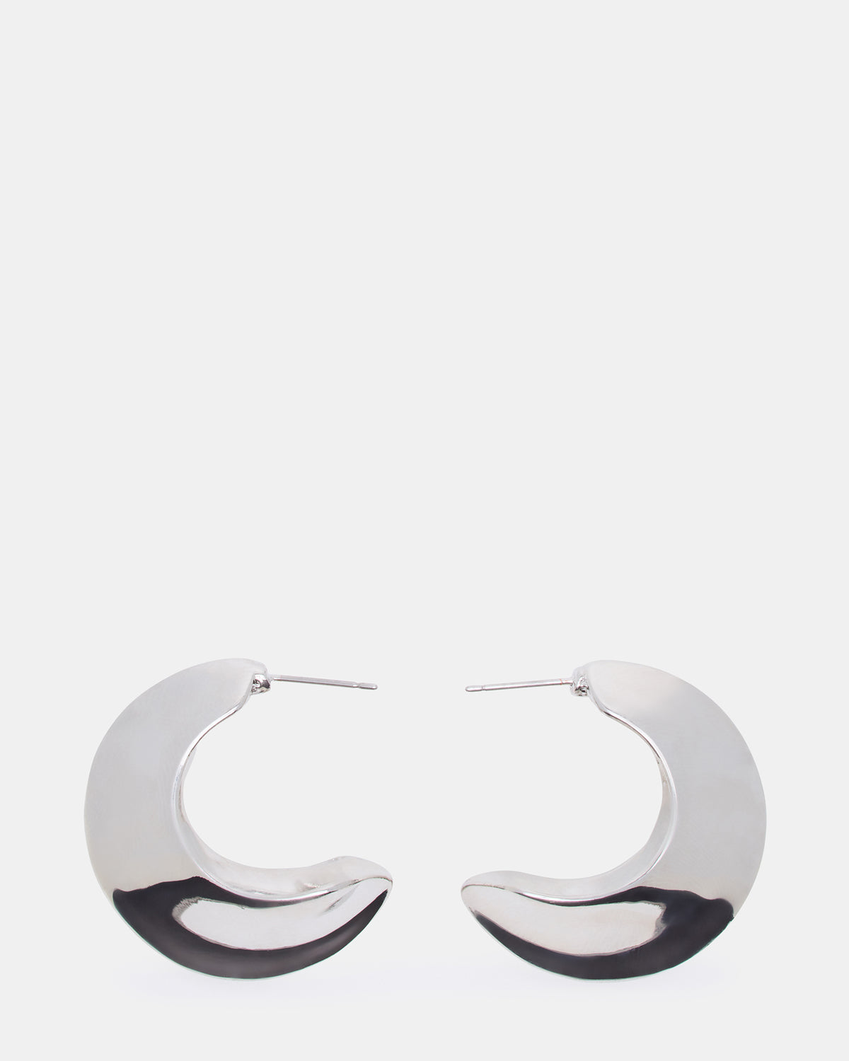 CRESCENT EARRINGS SILVER Women's Earrings Steve Madden SILVER