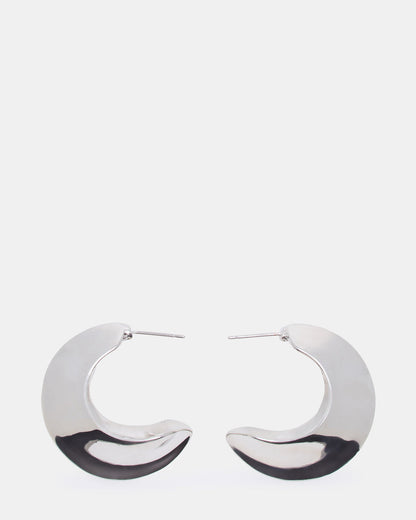 CRESCENT EARRINGS SILVER Women's Earrings Steve Madden SILVER