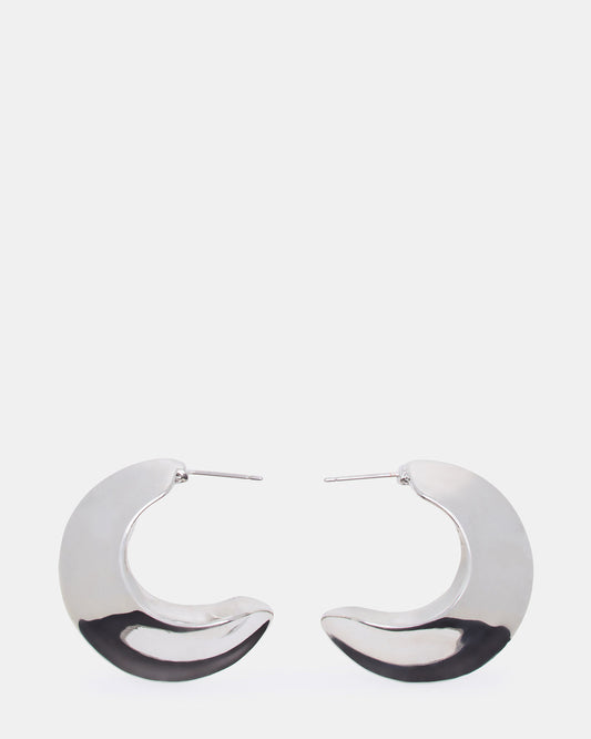 CRESCENT EARRINGS SILVER Women's Earrings Steve Madden SILVER