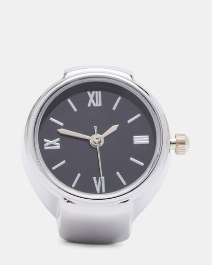 WATCH RING Black Women's Accessories Steve Madden BLACK