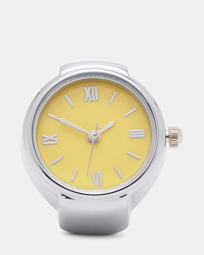 WATCH RING Yellow | Women's Accessories Steve Madden YELLOW