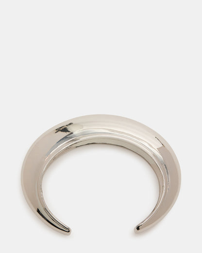 CUFF BRACELET SILVER Women's Cuff Bangle Bracelet Steve Madden SILVER