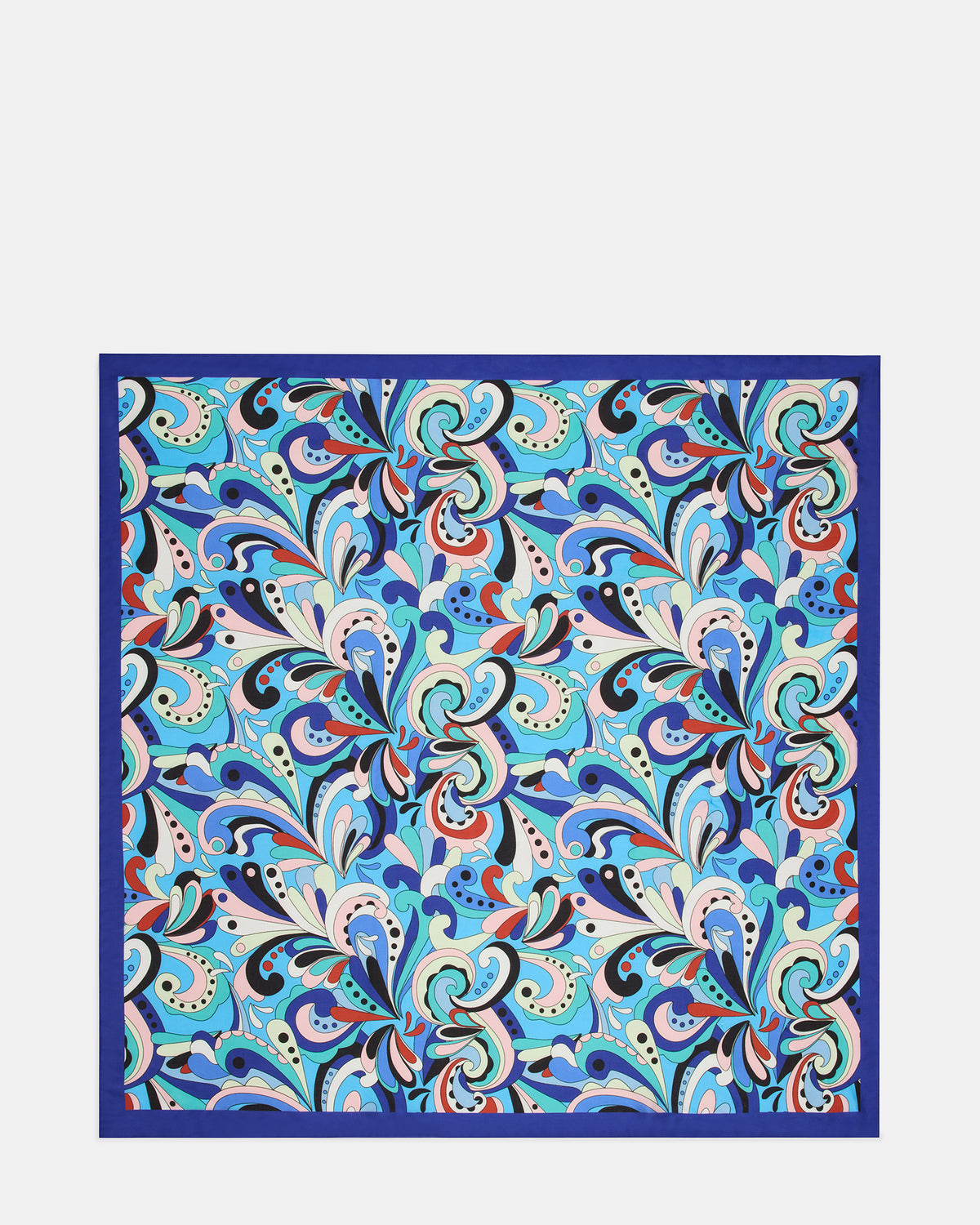 BLUE PRINTED SCARF Women's Resort Scarf Steve Madden BLUE
