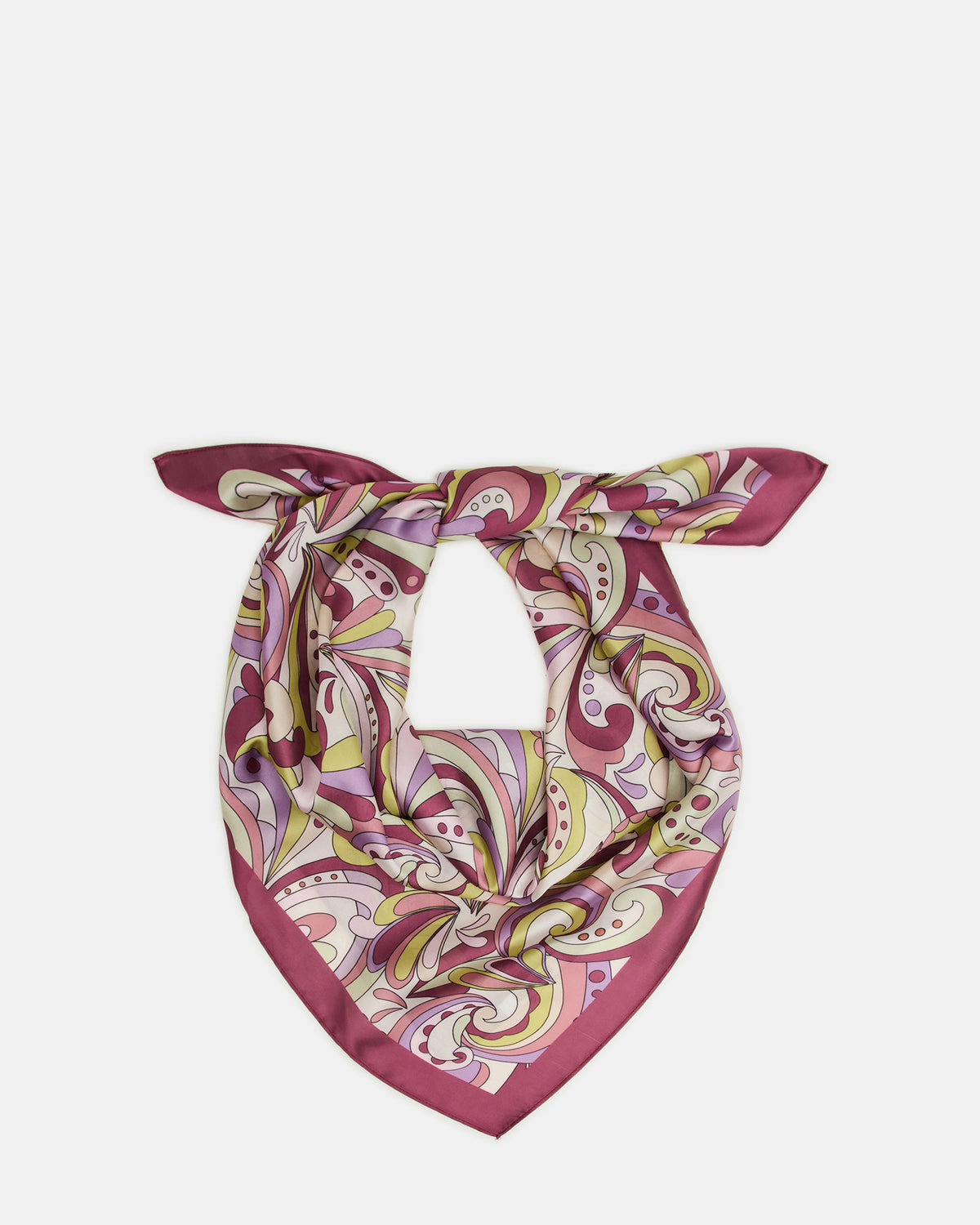 LAVENDER PRINTED SCARF Women's Resort Scarf Steve Madden LAVENDER