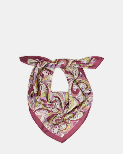 LAVENDER PRINTED SCARF Women's Resort Scarf Steve Madden LAVENDER
