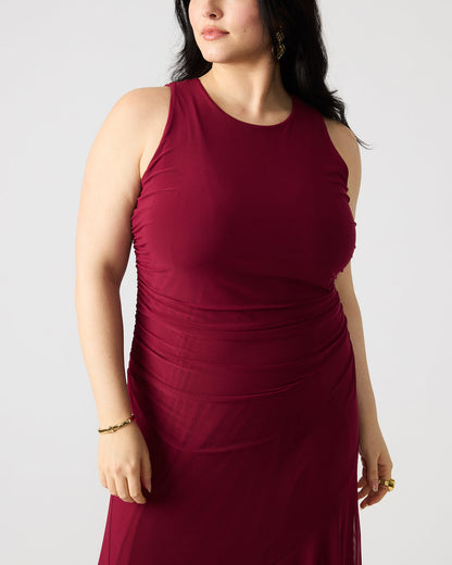 LANEY Red Women's Sleeveless Flowy Dress Steve Madden RED