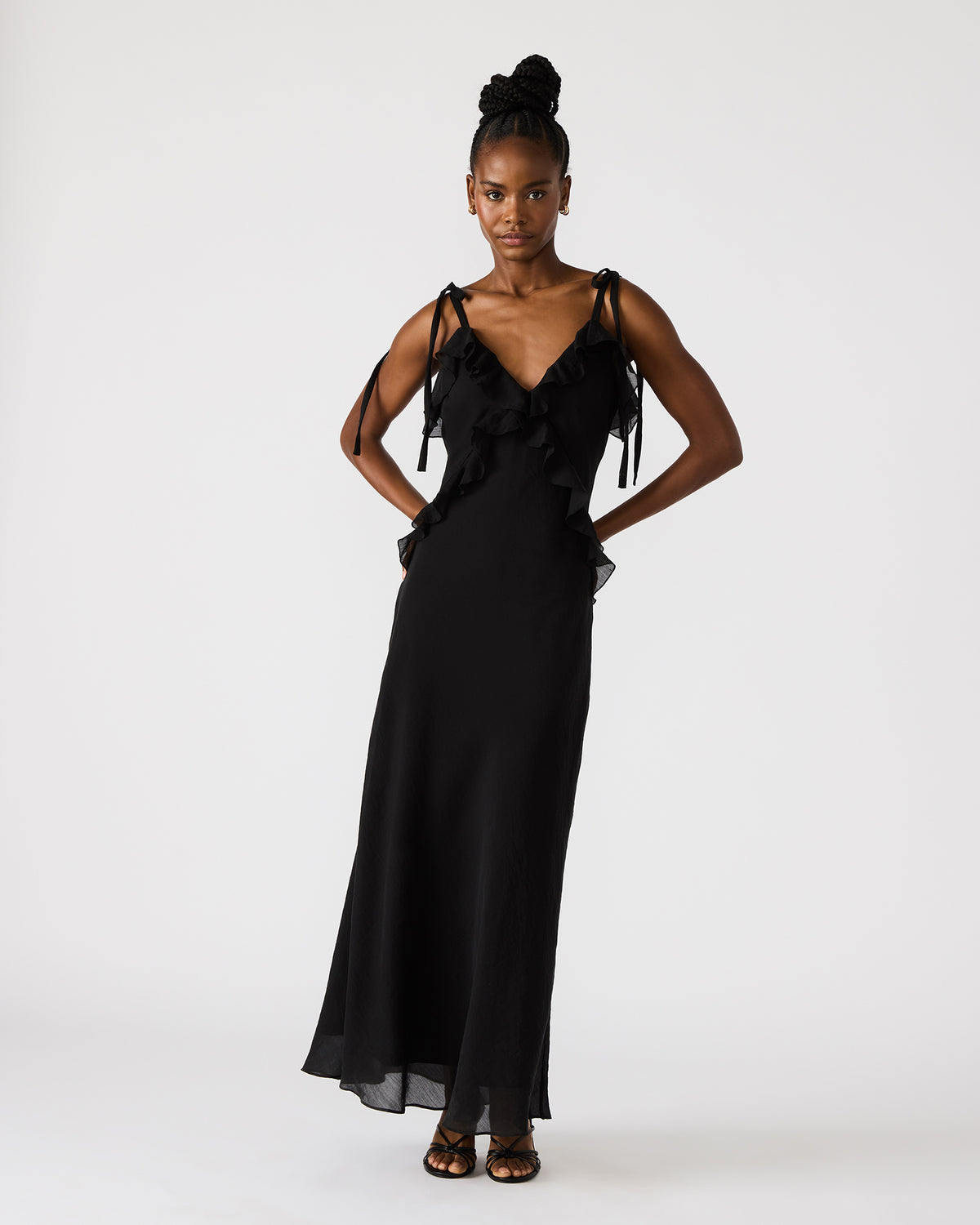 ADALINA Black Women's Maxi Dress Steve Madden BLACK