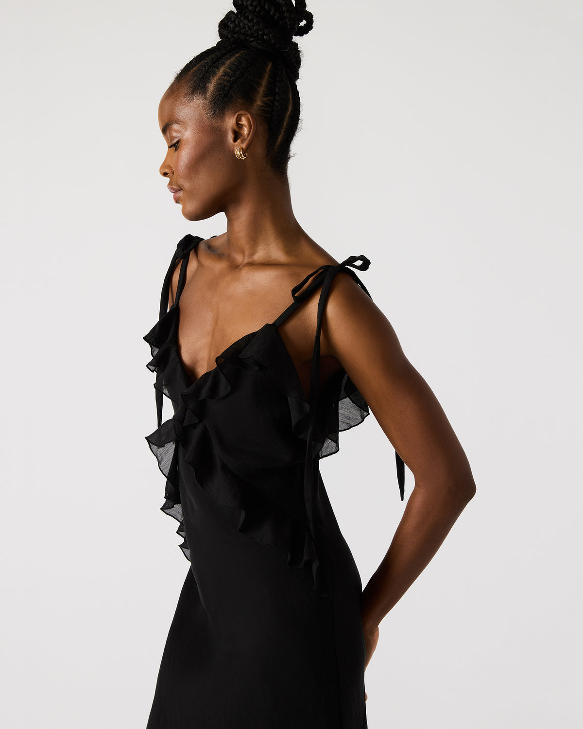 ADALINA Black Women's Maxi Dress Steve Madden BLACK