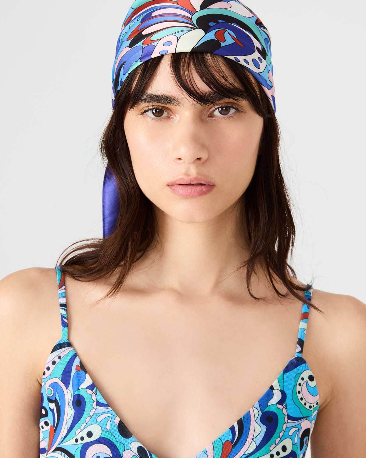 SHEILA Teal Paisley Sleeveless V-Neckline Printed Slip Mini Women's Dress Steve Madden TEAL PAISLEY