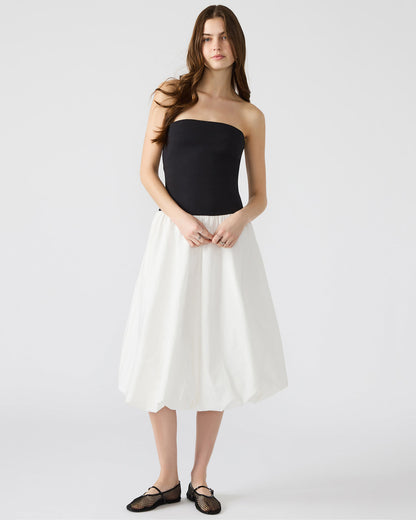 OLIVER Dress Smoke Strapless Midi Bubble Dress | Women's Dresses Steve Madden SMOKE