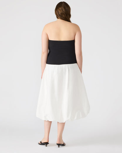 OLIVER Dress Smoke Strapless Midi Bubble Dress | Women's Dresses Steve Madden SMOKE