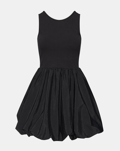 PALERMO Black Women's Mini Bubble-Hem Dress Steve Madden BLACK