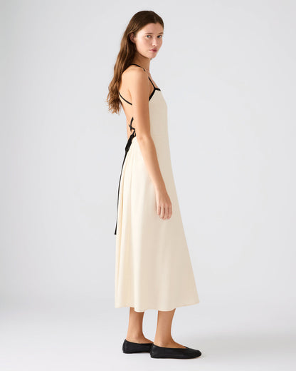 RIYAN Natural Women's Flowy Strappy Crossback Maxi Dress Steve Madden NATURAL
