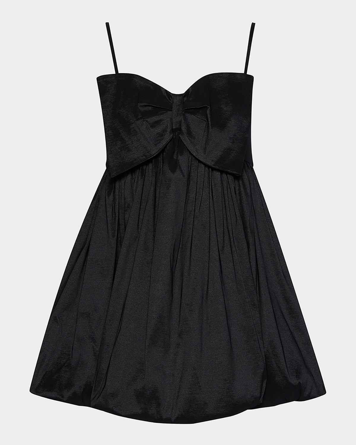 TOPANGA Dress Black | Women's Bow Front Bubble Dress Steve Madden BLACK