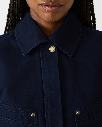 SLOAN Midnight Sky Long-Sleeved Zip-Up Women's Jacket Steve Madden MIDNIGHT SKY