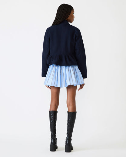 SLOAN Midnight Sky Long-Sleeved Zip-Up Women's Jacket Steve Madden MIDNIGHT SKY