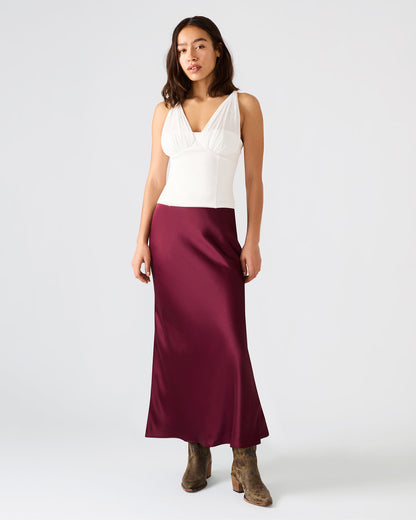 ADDISYN Antique V-neck Sleeveless Mesh Women's Top Steve Madden ANTIQUE