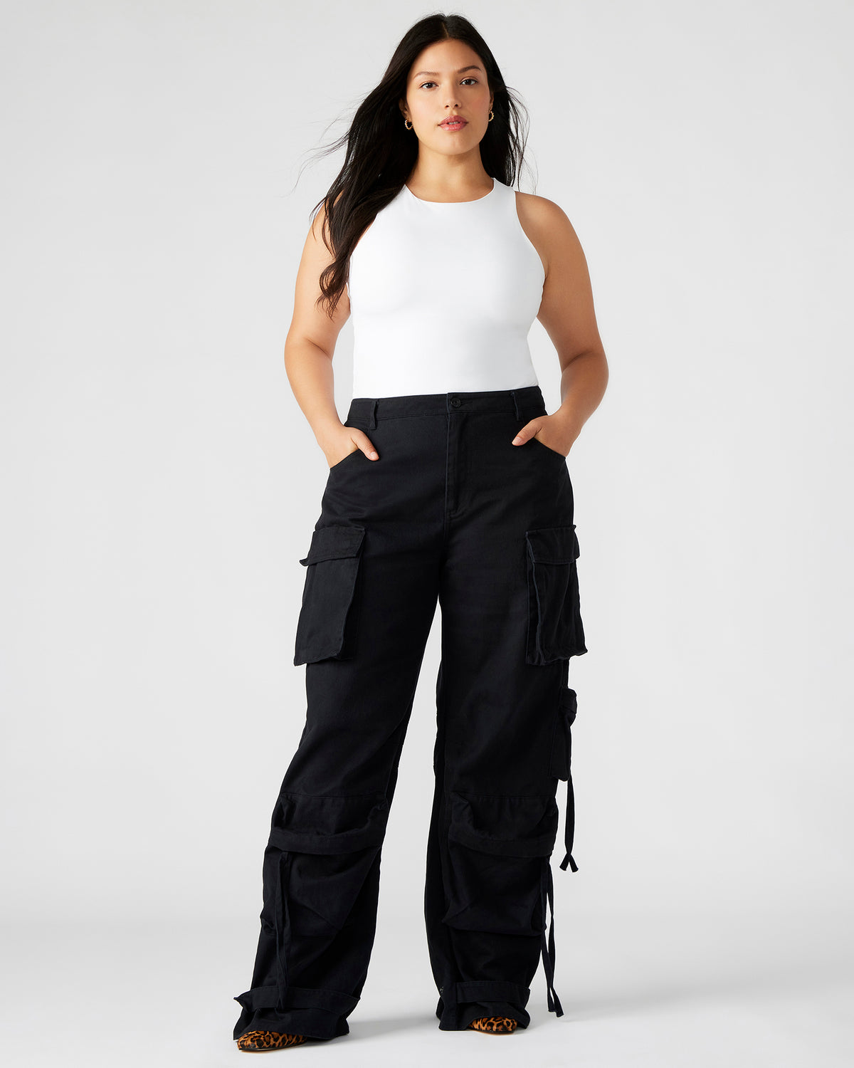 NICO White Women's Contour Stretch Bodysuit Steve Madden WHITE