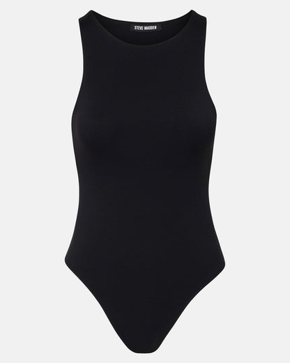 NICO Black Women's Contour Stretch Bodysuit Steve Madden BLACK