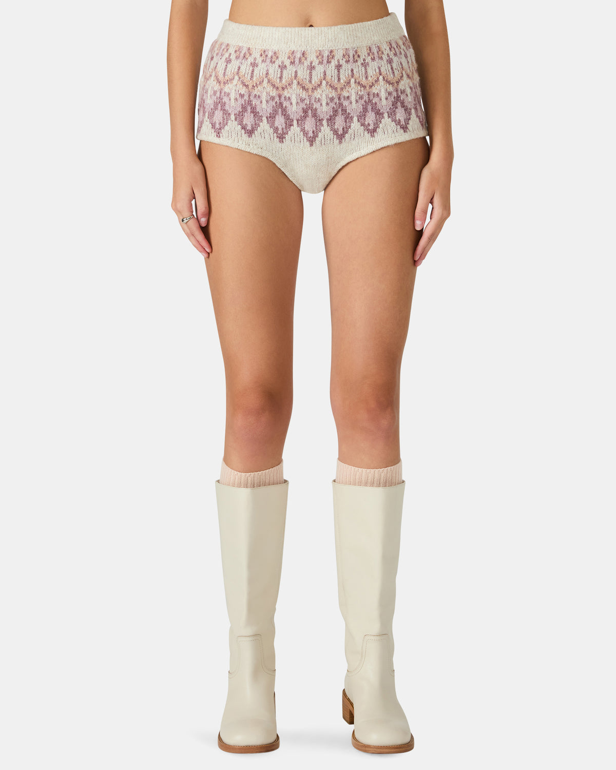SUZETTE Multi Fair Isle Micro Women's Hot Shorts Steve Madden MULTI