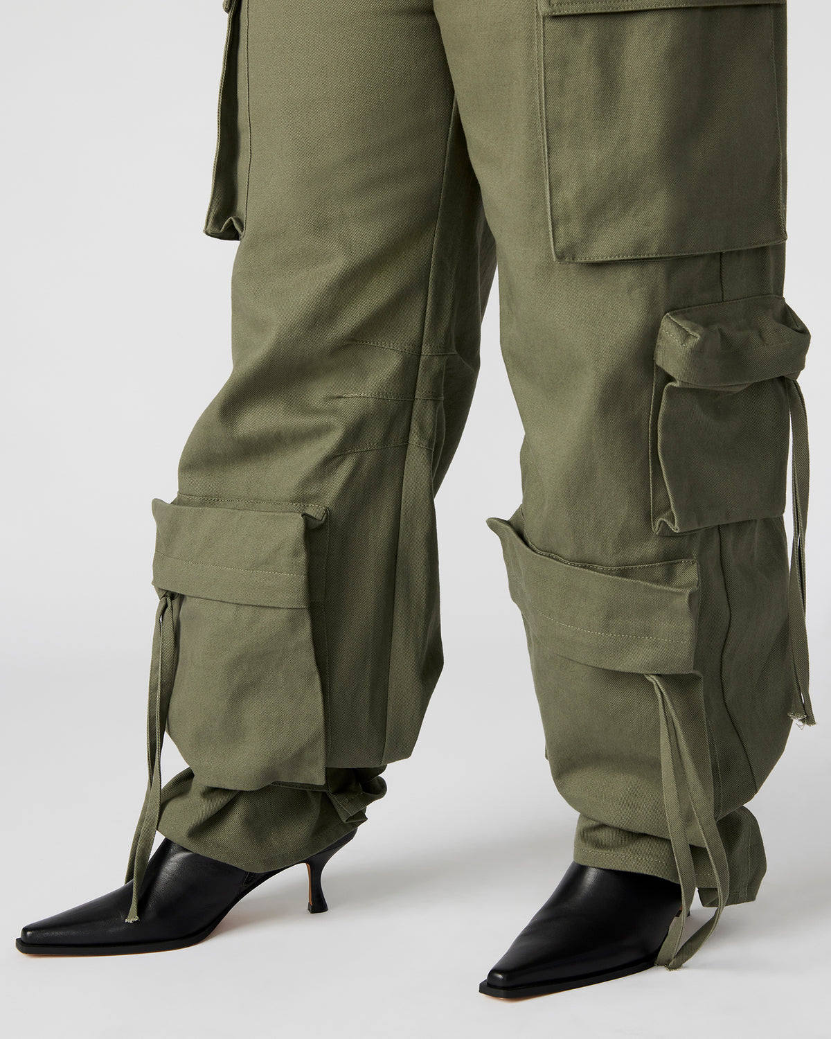 DUO Olive Women's Utility Cargo Pants Steve Madden OLIVE