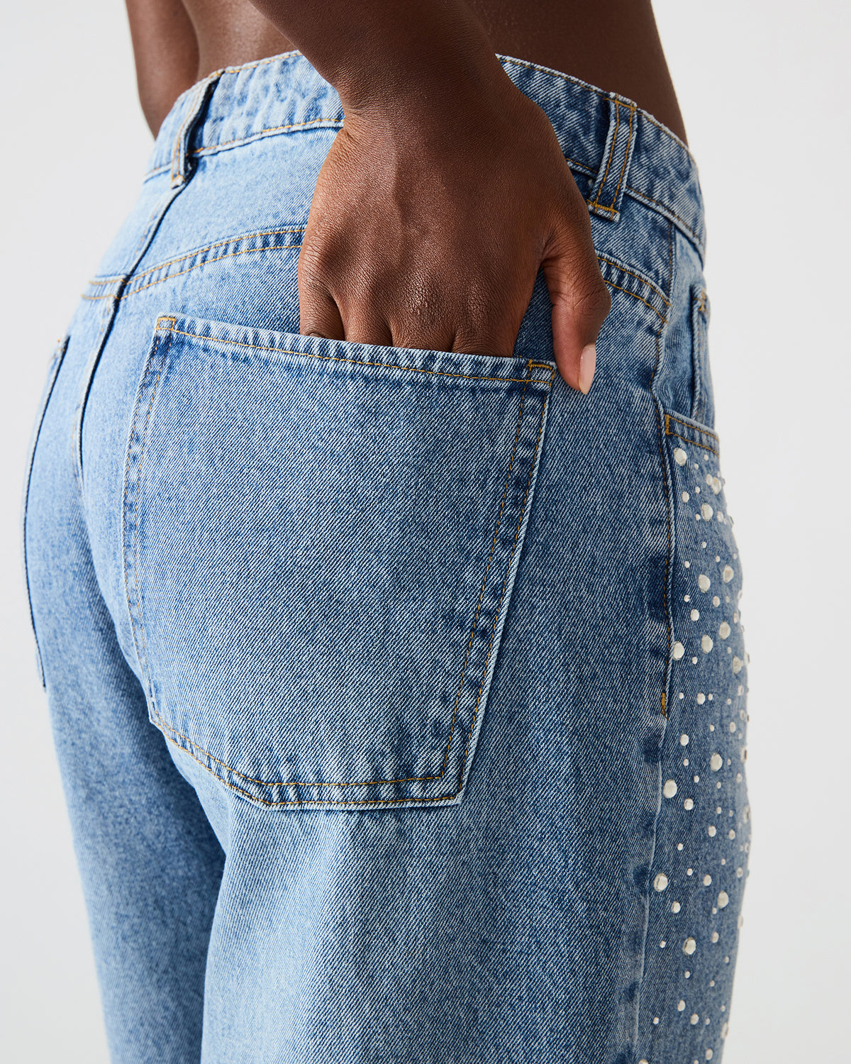 TAYLOR Jean Forever Blue Women's Cutout Jeans Steve Madden FOREVER BLUE