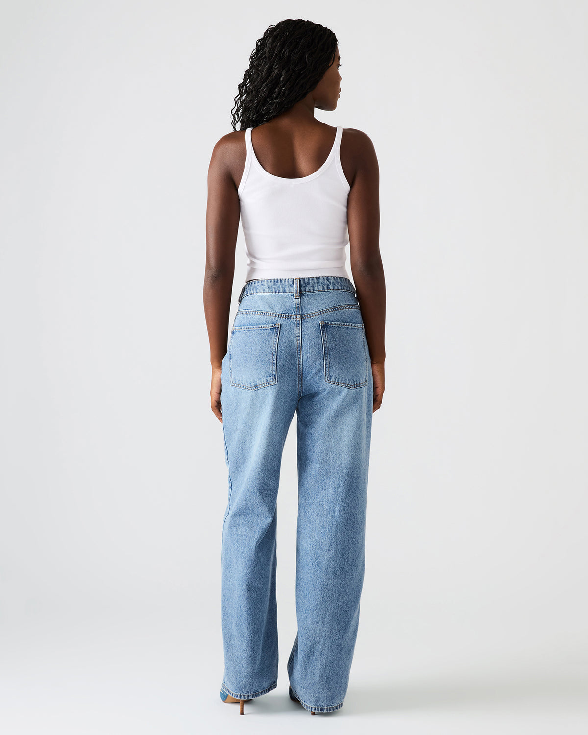 TAYLOR Jean Forever Blue Women's Cutout Jeans Steve Madden FOREVER BLUE