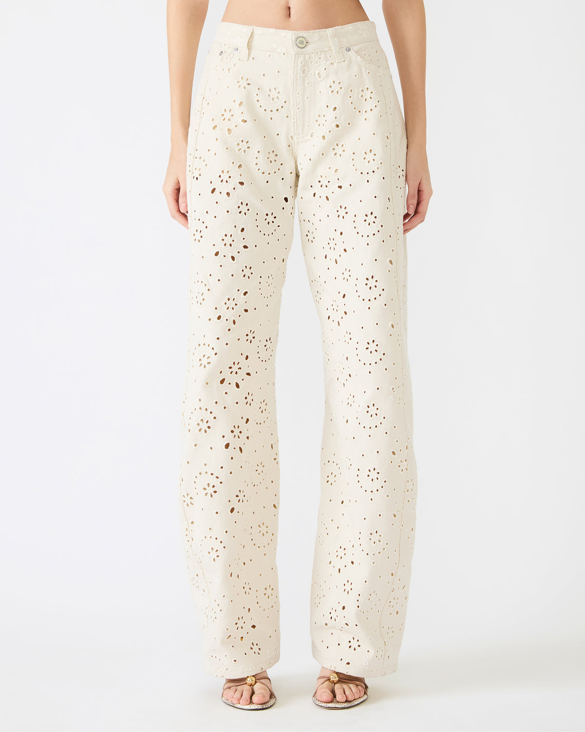 RORI Sea Mist Straight-Leg Denim Women's Bottoms Steve Madden SEA MIST