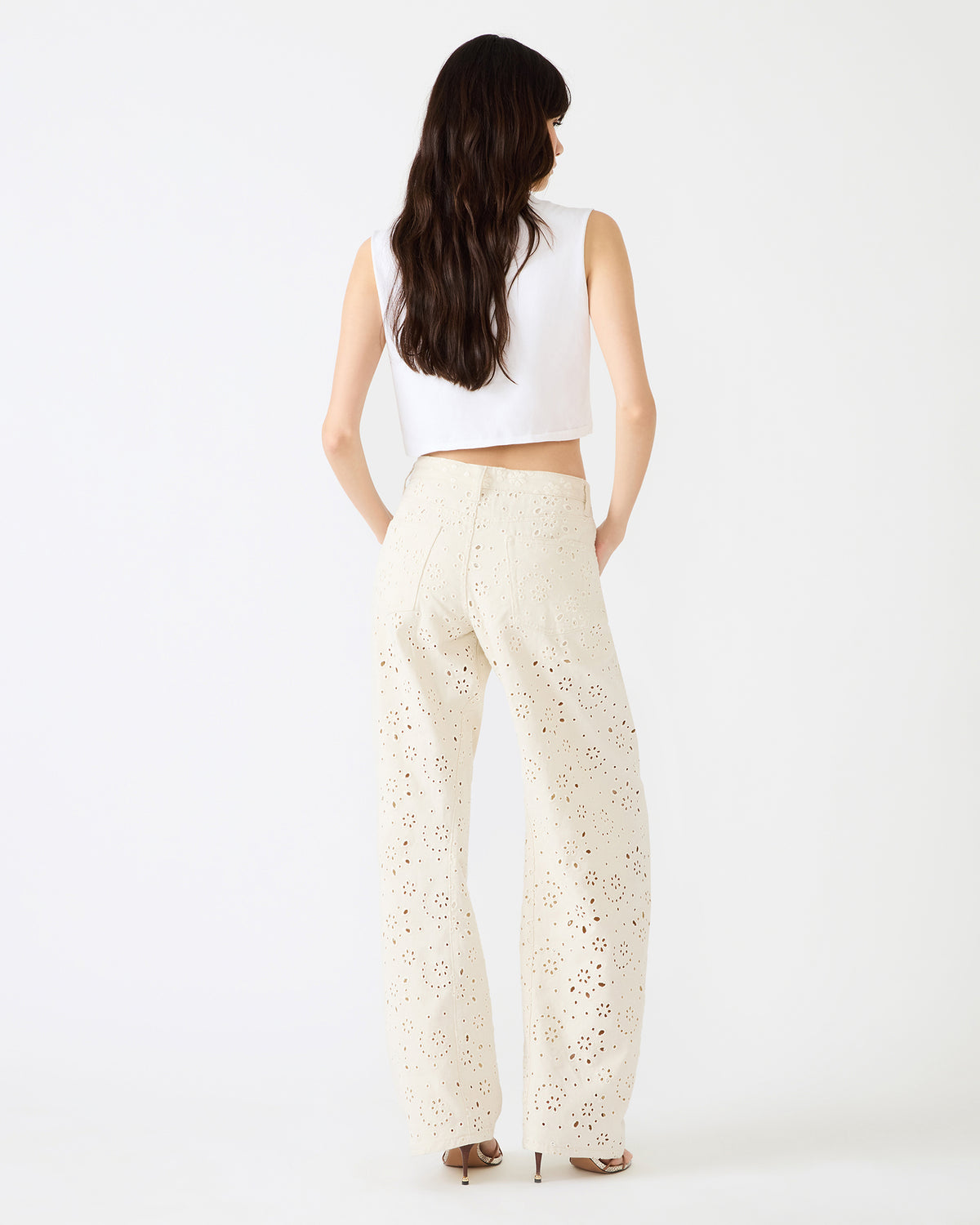 RORI Sea Mist Straight-Leg Denim Women's Bottoms Steve Madden SEA MIST