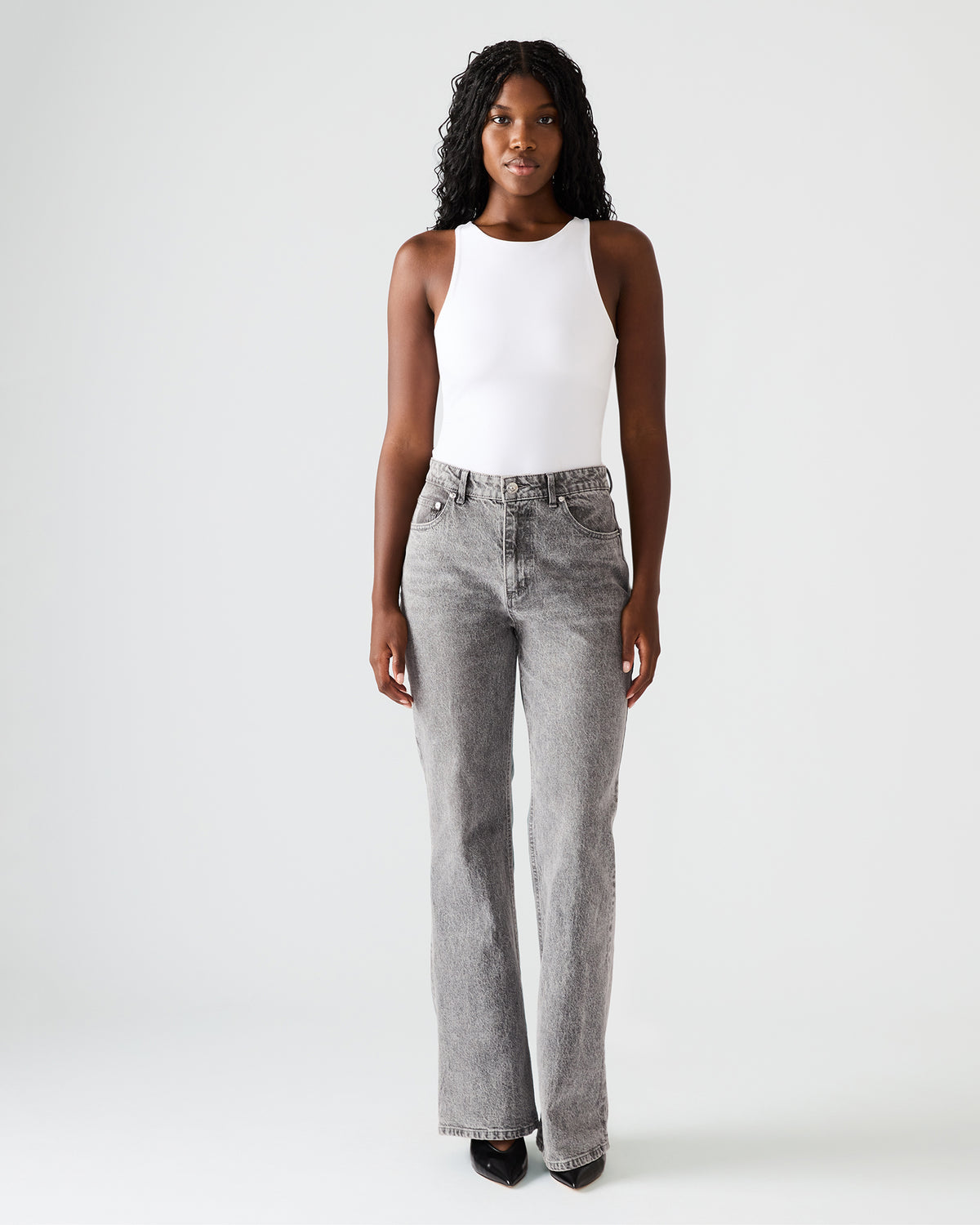 IRYS Fog Denim Straigh-Leg Women's Jean Steve Madden FOG