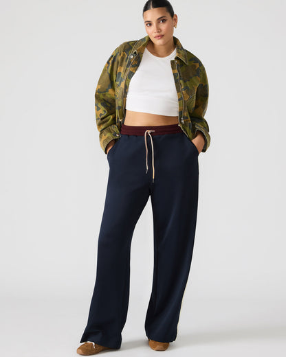 DAISY Midnight Athletic Tie-Front Matching Set Women's Pants Steve Madden MIDNIGHT