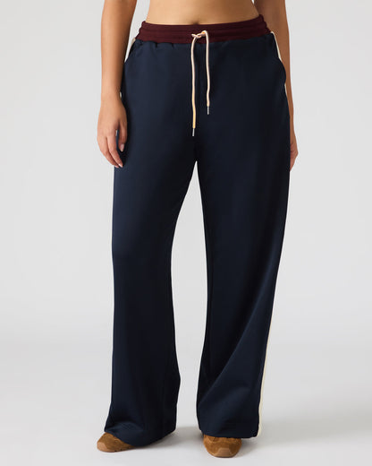 DAISY Midnight Athletic Tie-Front Matching Set Women's Pants Steve Madden MIDNIGHT