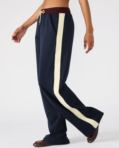 DAISY Midnight Athletic Tie-Front Matching Set Women's Pants Steve Madden MIDNIGHT
