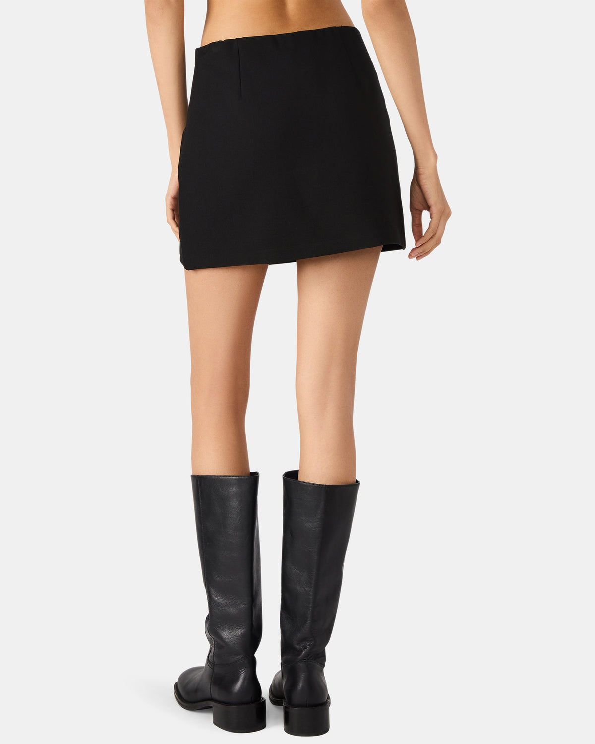 CINDI Black Women's Essential Mini Skort Steve Madden BLACK