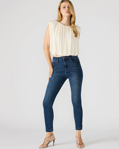 LONA Midnight Blue Denm Skinny Women's Jeans Steve Madden MIDNIGHT BLUE