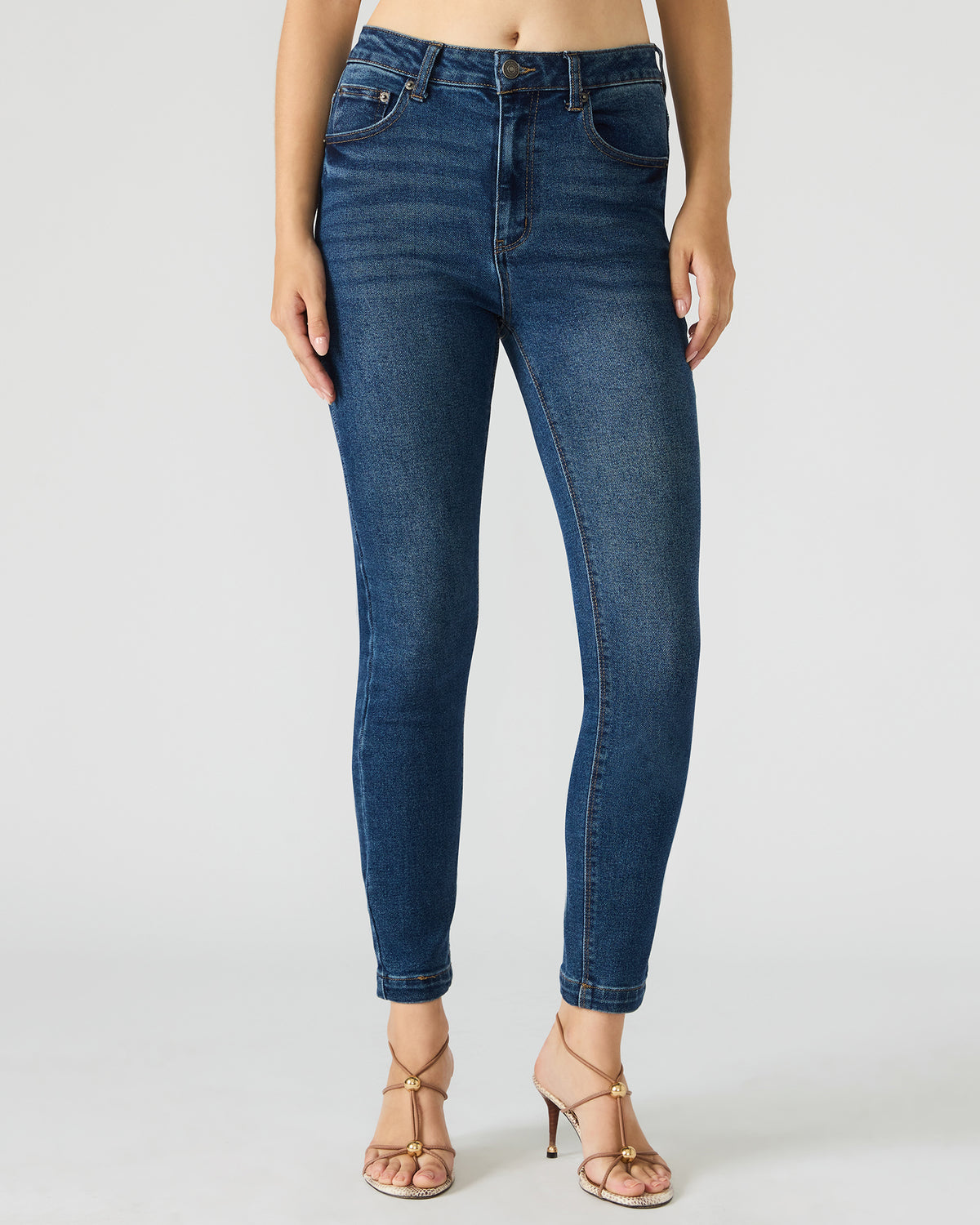 LONA Midnight Blue Denm Skinny Women's Jeans Steve Madden MIDNIGHT BLUE