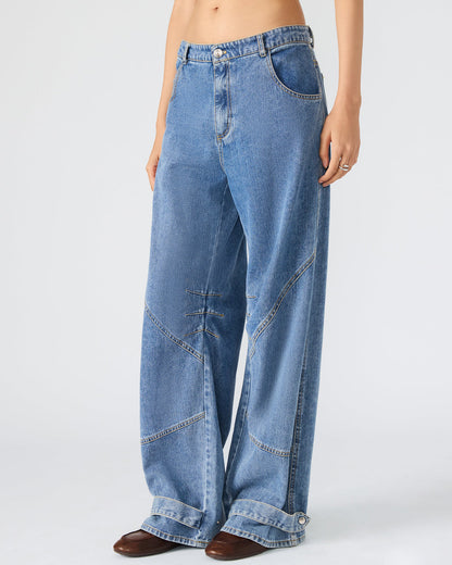 TRE Forever Blue Low-Rise Denim Women's Jeans Steve Madden FOREVER BLUE