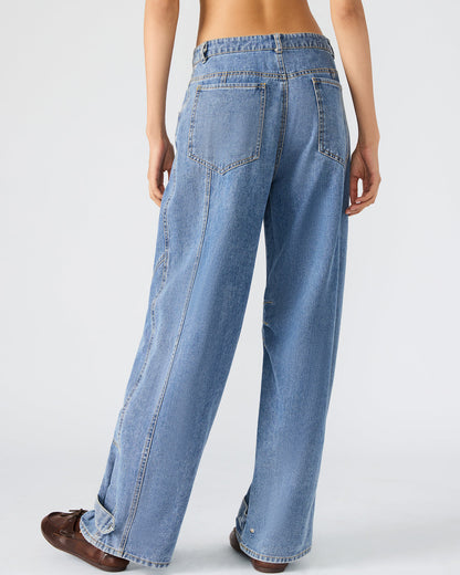 TRE Forever Blue Low-Rise Denim Women's Jeans Steve Madden FOREVER BLUE
