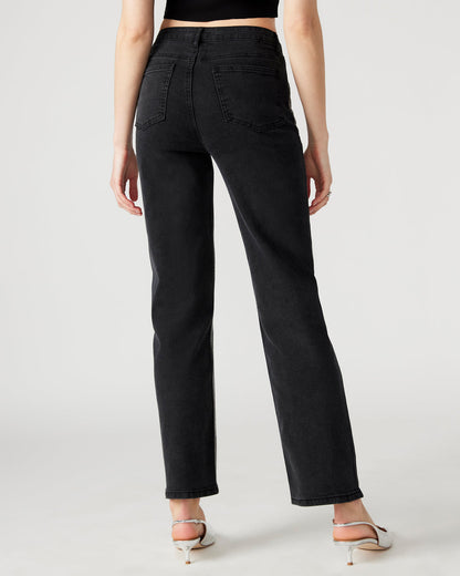 JESSE Black Women's Rhinestone Studded Jeans Steve Madden BLACK DENIM